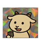 やぎきら突進モフ角伝説@SFW（個別スタンプ：12）