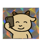 やぎきら突進モフ角伝説@SFW（個別スタンプ：16）