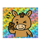 ろばきらテコでも動かん団@SFW（個別スタンプ：11）