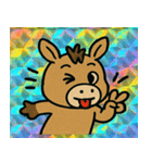 ろばきらテコでも動かん団@SFW（個別スタンプ：15）