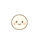 ゆるっとかわいい:まんまる（個別スタンプ：1）