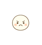 ゆるっとかわいい:まんまる（個別スタンプ：3）