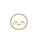 ゆるっとかわいい:まんまる（個別スタンプ：4）