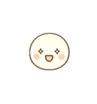 ゆるっとかわいい:まんまる（個別スタンプ：6）