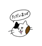 ミケネコのひとこと（個別スタンプ：9）