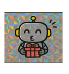 ロボきら鋼鉄スマイル伝説@SFW（個別スタンプ：7）