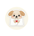 まるまるのわんこちゃん（個別スタンプ：15）
