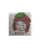 ベレー帽似合うでしょ？（個別スタンプ：8）