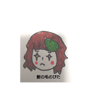 ベレー帽似合うでしょ、顔だけ（個別スタンプ：2）