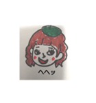 ベレー帽似合うでしょ、顔だけ（個別スタンプ：15）