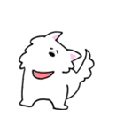 ゆるいウエスティさん（個別スタンプ：1）