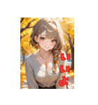 魅惑のお姉さんとデート（個別スタンプ：3）