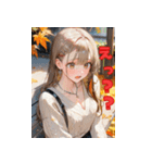 魅惑のお姉さんとデート（個別スタンプ：16）