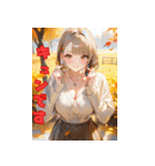 魅惑のお姉さんとデート（個別スタンプ：23）
