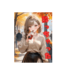 魅惑のお姉さんとデート（個別スタンプ：31）