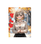 魅惑のお姉さんとデート（個別スタンプ：35）