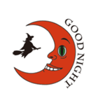 黒ねこと素敵なハロウィンメッセージ（個別スタンプ：4）