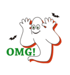 黒ねこと素敵なハロウィンメッセージ（個別スタンプ：13）