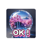 絶景レジン®のスタンプ（個別スタンプ：10）