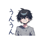 ゆる敬語★ダウナー男子の相槌（個別スタンプ：36）