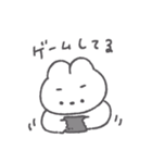 眉うさちゃん◎2（個別スタンプ：10）