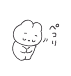 眉うさちゃん◎2（個別スタンプ：36）