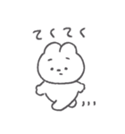 眉うさちゃん◎2（個別スタンプ：37）