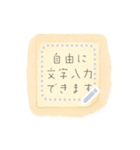 書き込める☆ノート・メモ・文具系フレーム（個別スタンプ：15）