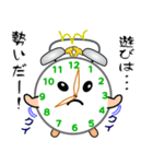 nobobi 遊びの目覚まし時計（個別スタンプ：24）