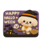 ふわもこ羊毛フェルト♡トイプードル（個別スタンプ：22）