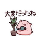 聞き手のぶた～ながら聞き～（個別スタンプ：34）