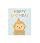 冬生まれの人へHAPPY  BIRTHDAY（個別スタンプ：4）