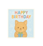 冬生まれの人へHAPPY  BIRTHDAY（個別スタンプ：6）