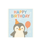 冬生まれの人へHAPPY  BIRTHDAY（個別スタンプ：10）