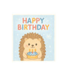 冬生まれの人へHAPPY  BIRTHDAY（個別スタンプ：11）