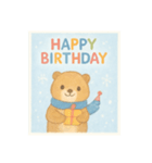 冬生まれの人へHAPPY  BIRTHDAY（個別スタンプ：12）
