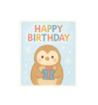 冬生まれの人へHAPPY  BIRTHDAY（個別スタンプ：14）