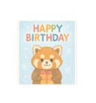 冬生まれの人へHAPPY  BIRTHDAY（個別スタンプ：15）