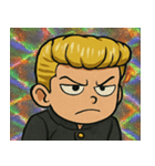 ヤンきら特攻伝説爆誕@SFW（個別スタンプ：1）