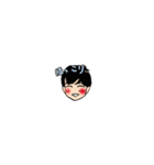 ハルちゃんの顔スタンプ（個別スタンプ：9）