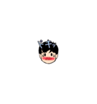 ハルちゃんの顔スタンプ（個別スタンプ：34）