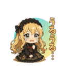 ゴシック少女の日常スタンプ（個別スタンプ：5）