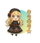 ゴシック少女の日常スタンプ（個別スタンプ：8）