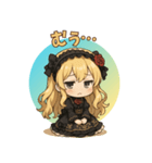 ゴシック少女の日常スタンプ（個別スタンプ：10）