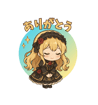 ゴシック少女の日常スタンプ（個別スタンプ：11）