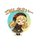 ゴシック少女の日常スタンプ（個別スタンプ：12）