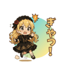 ゴシック少女の日常スタンプ（個別スタンプ：15）