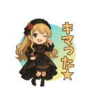 ゴシック少女の日常スタンプ（個別スタンプ：24）