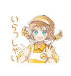 ウェイトレスの丁寧予約＆ご案内★（個別スタンプ：23）