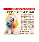 架空犬わんこ図鑑（個別スタンプ：21）